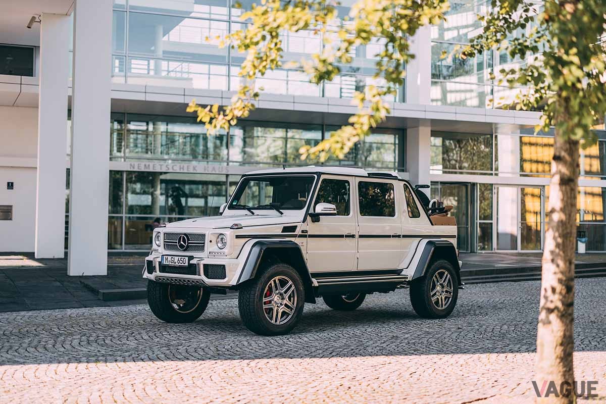 オークションに登場した2018年製「メルセデス・マイバッハG650ランドレー」Stephan Bauer ©2024 Courtesy of RM Sotheby's