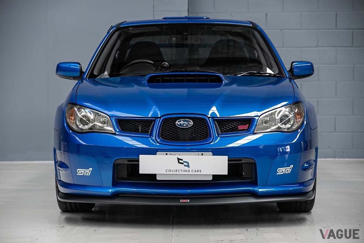 豪州オークションに登場した2007年製スバル「インプレッサWRX STi スペックC」