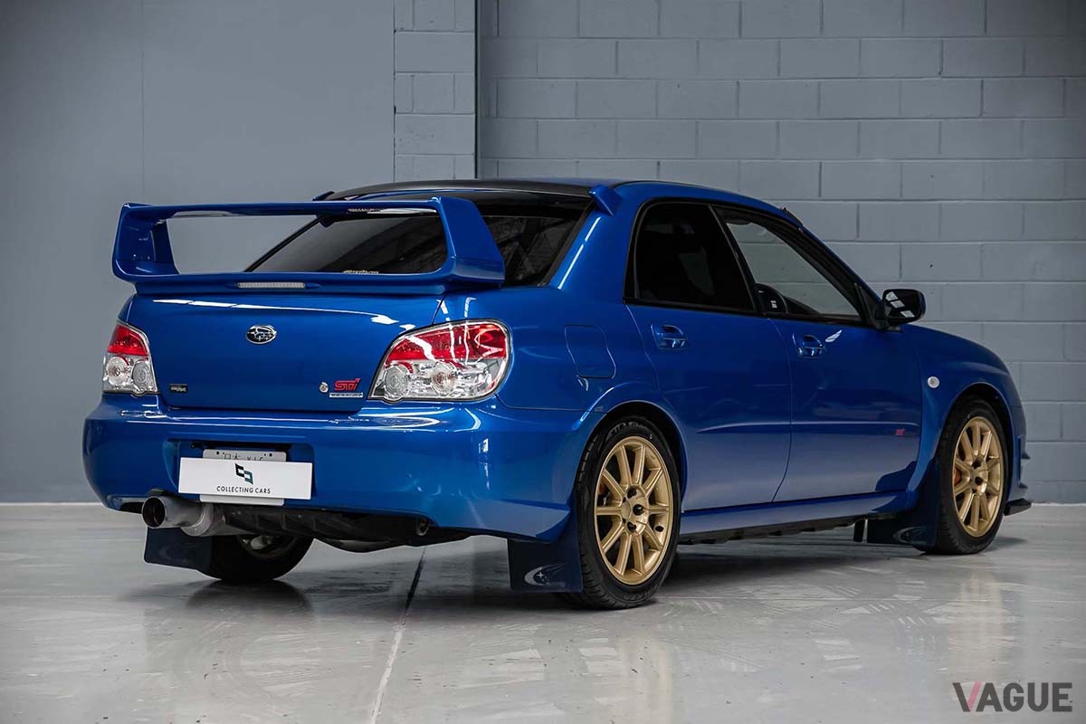 豪州オークションに登場した2007年製スバル「インプレッサWRX STi スペックC」