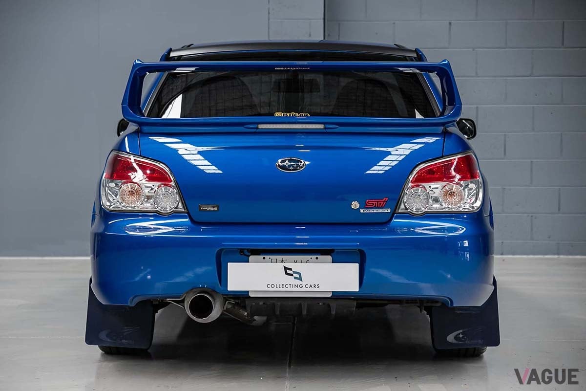 豪州オークションに登場した2007年製スバル「インプレッサWRX STi スペックC」