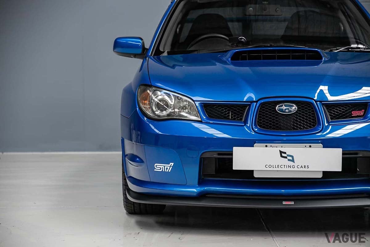 豪州オークションに登場した2007年製スバル「インプレッサWRX STi スペックC」