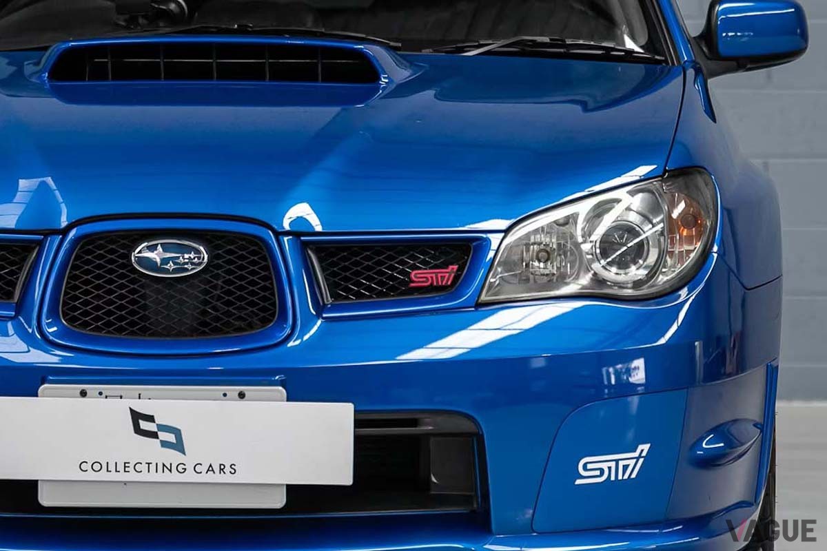 豪州オークションに登場した2007年製スバル「インプレッサWRX STi スペックC」