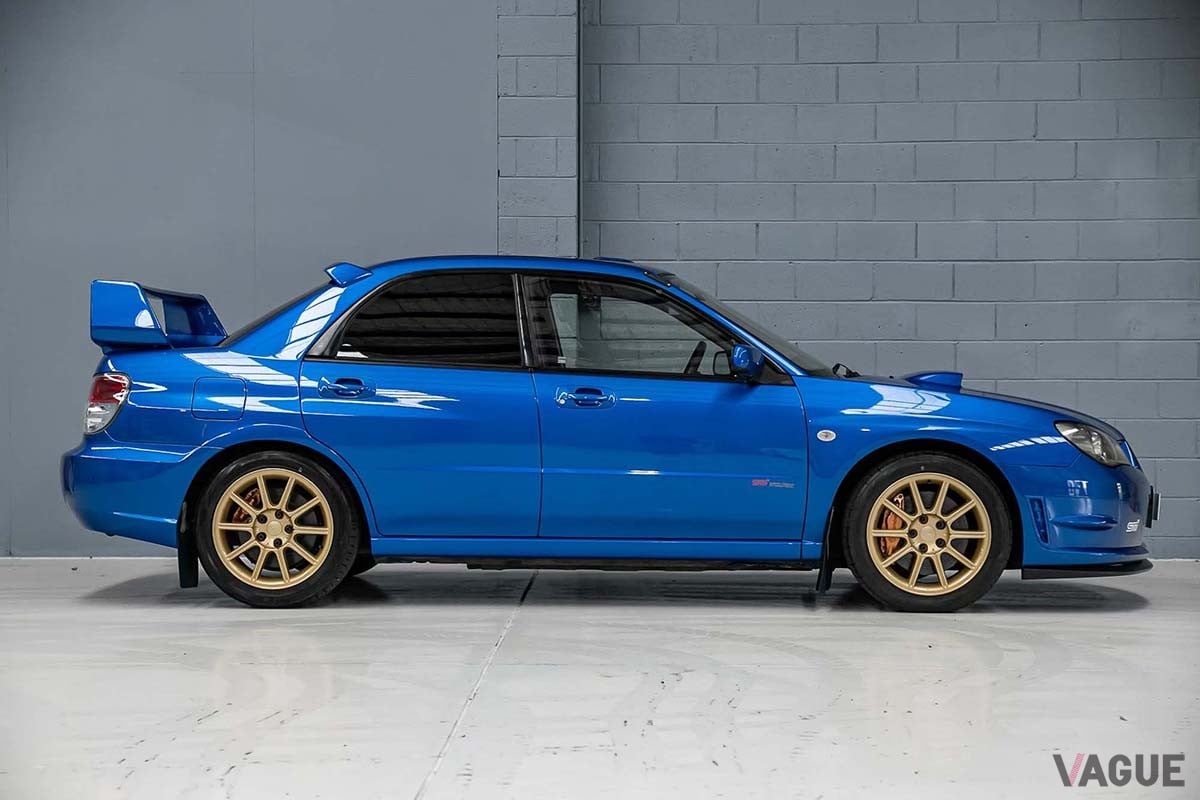 豪州オークションに登場した2007年製スバル「インプレッサWRX STi スペックC」