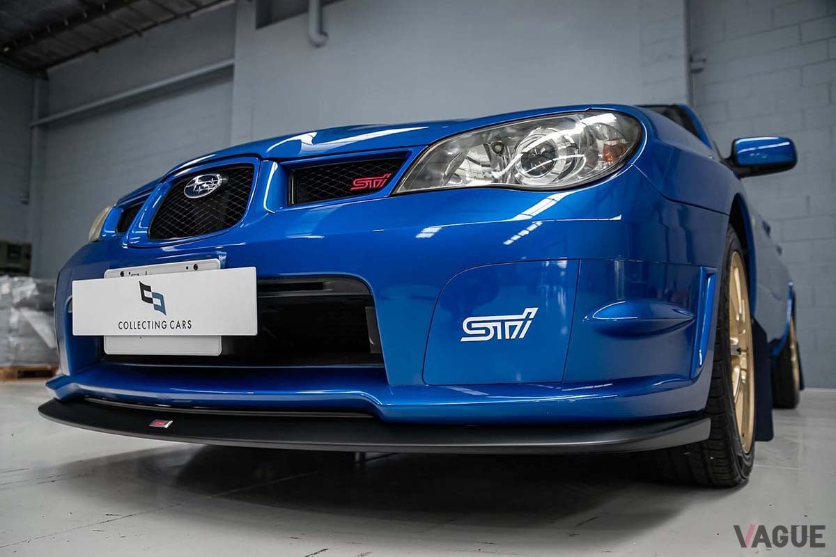 豪州オークションに登場した2007年製スバル「インプレッサWRX STi スペックC」