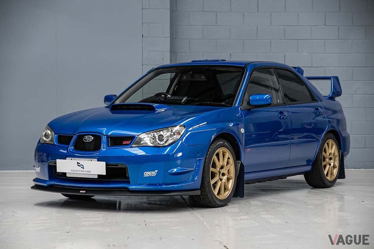 豪州オークションに登場した2007年製スバル「インプレッサWRX STi スペックC」