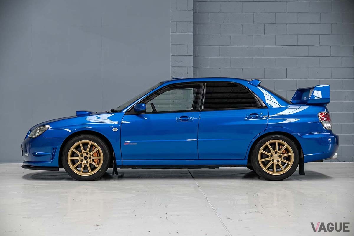 豪州オークションに登場した2007年製スバル「インプレッサWRX STi スペックC」