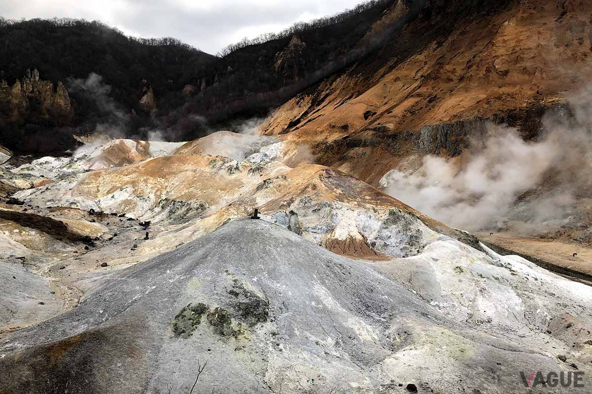北海道・登別温泉の地獄谷