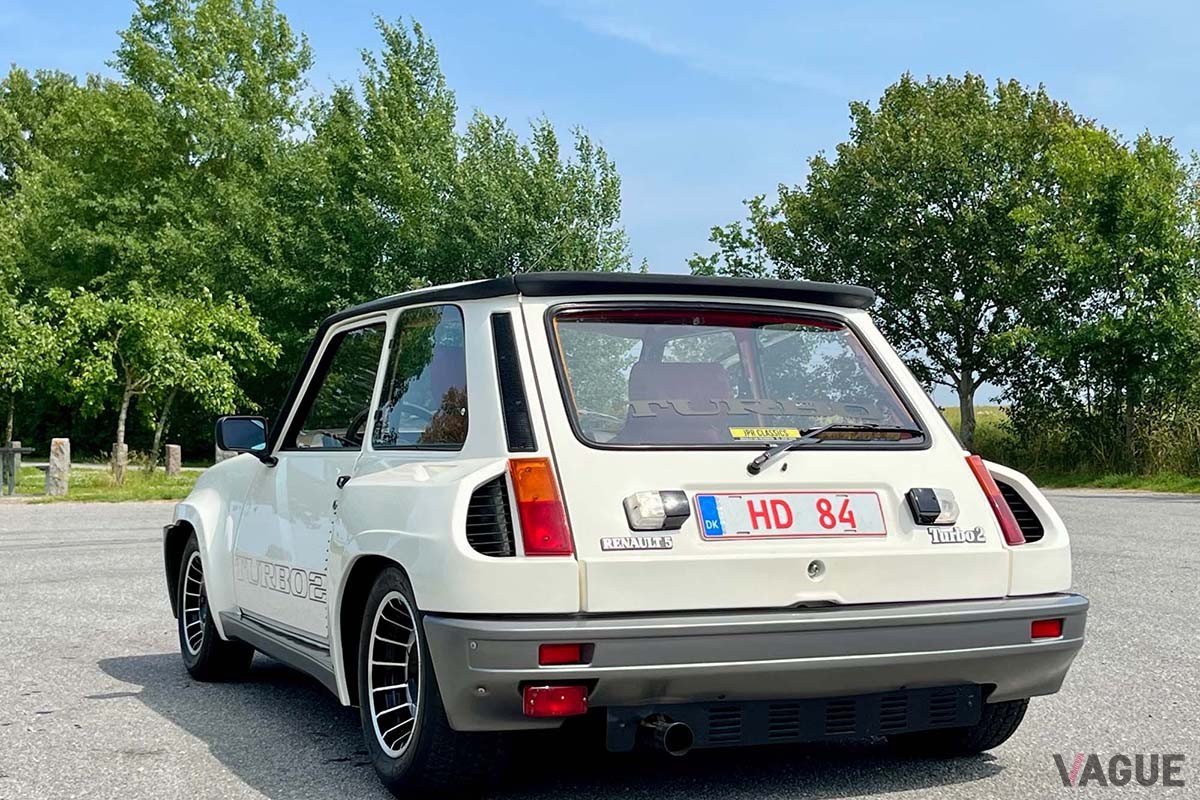 海外オークションに登場した1983年式ルノー「5（サンク）ターボ2」