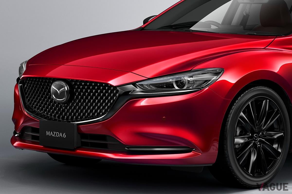 マツダ「MAZDA6」。2024年4月中旬で生産終了、現在は在庫車のみとなっている