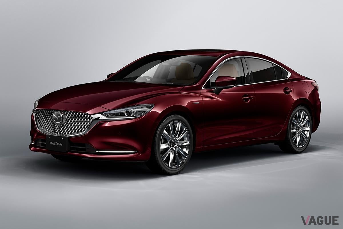 マツダ「MAZDA6」。2024年4月中旬で生産終了、現在は在庫車のみとなっている
