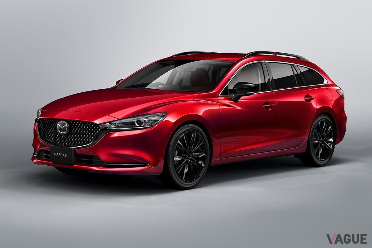 マツダ「MAZDA6」。2024年4月中旬で生産終了、現在は在庫車のみとなっている