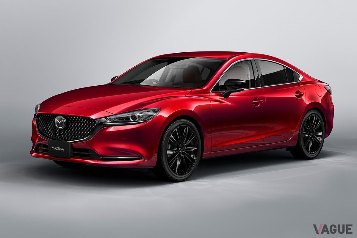 マツダ「MAZDA6」。2024年4月中旬で生産終了、現在は在庫車のみとなっている