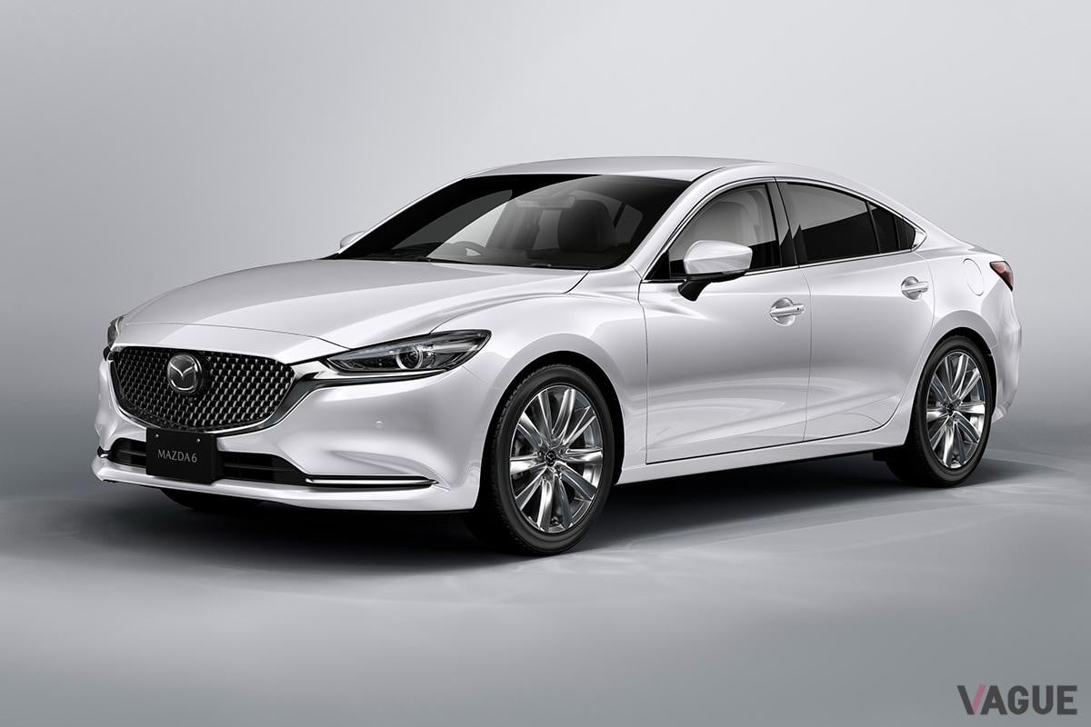 マツダ「MAZDA6」。2024年4月中旬で生産終了、現在は在庫車のみとなっている