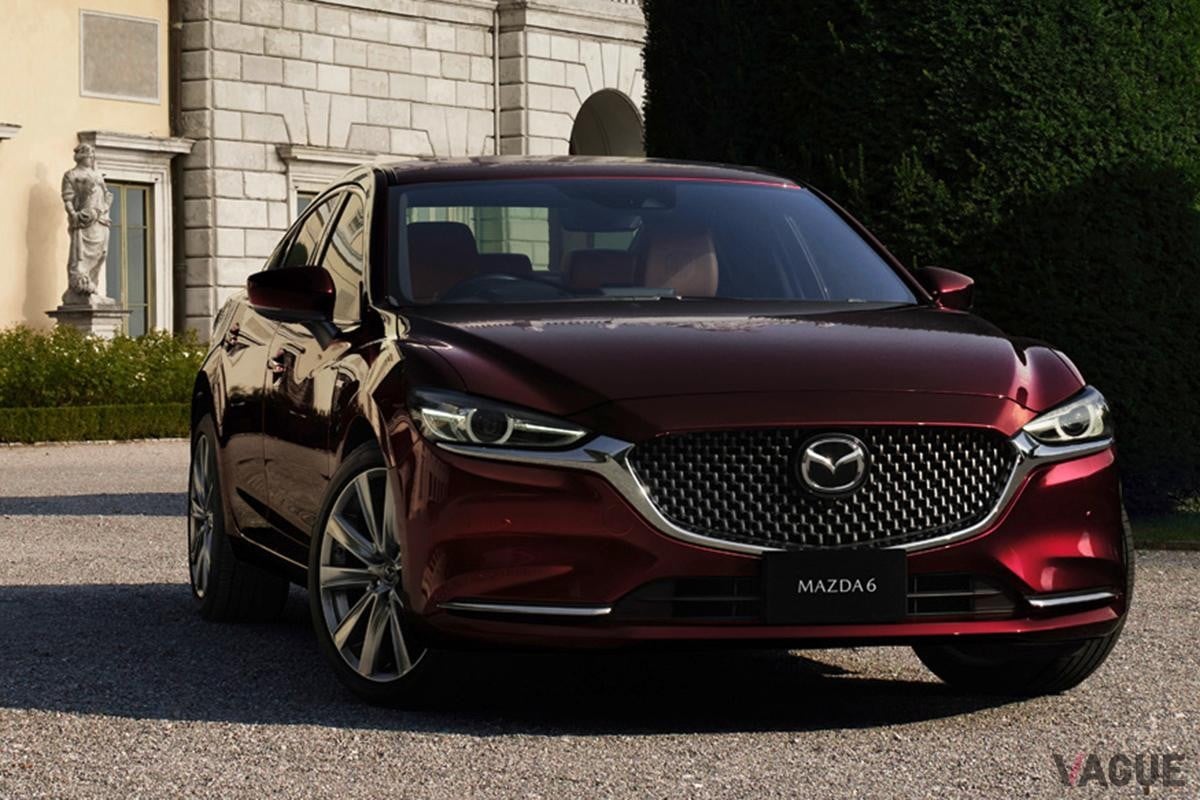 マツダ「MAZDA6」。2024年4月中旬で生産終了、現在は在庫車のみとなっている