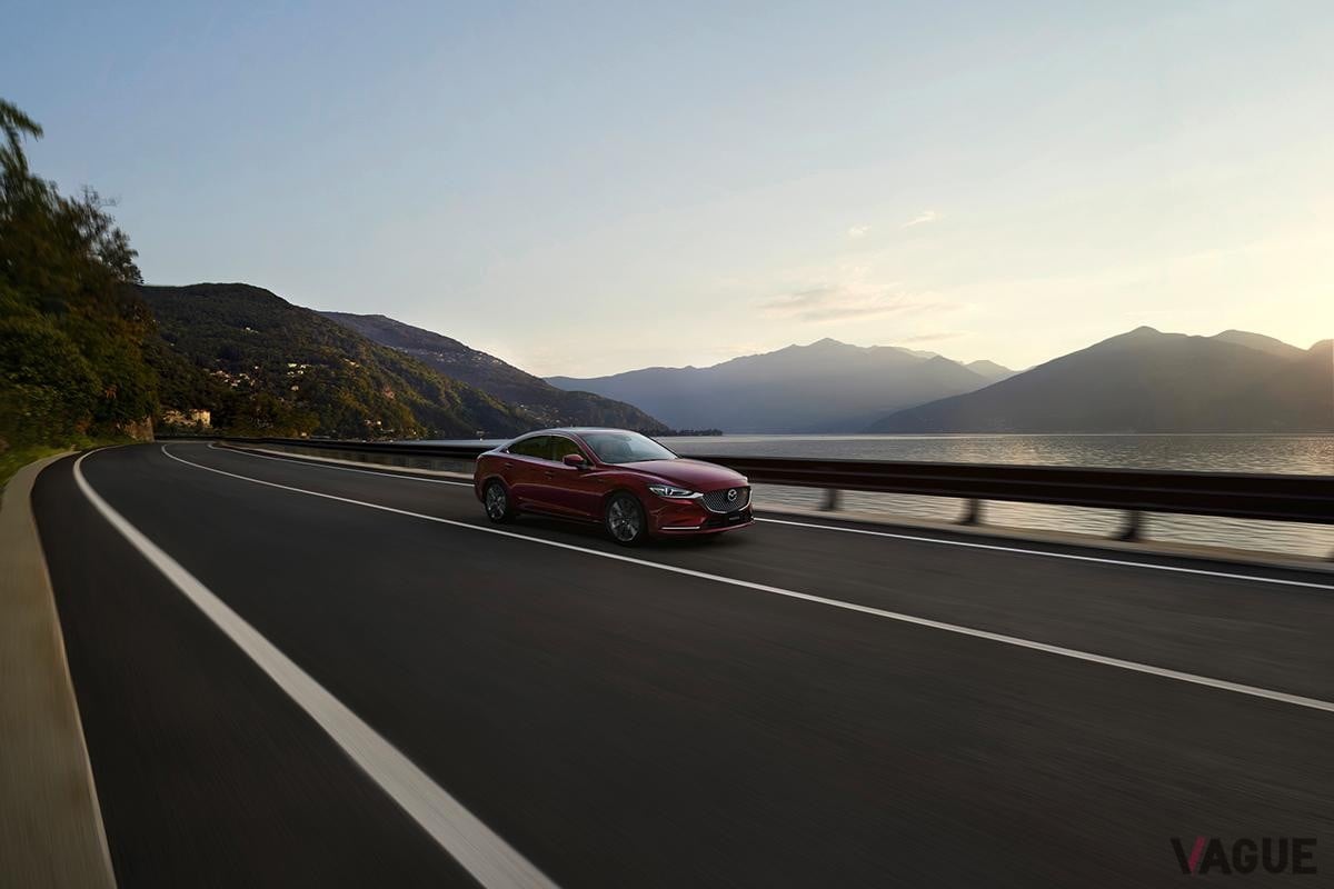 マツダ「MAZDA6」。2024年4月中旬で生産終了、現在は在庫車のみとなっている