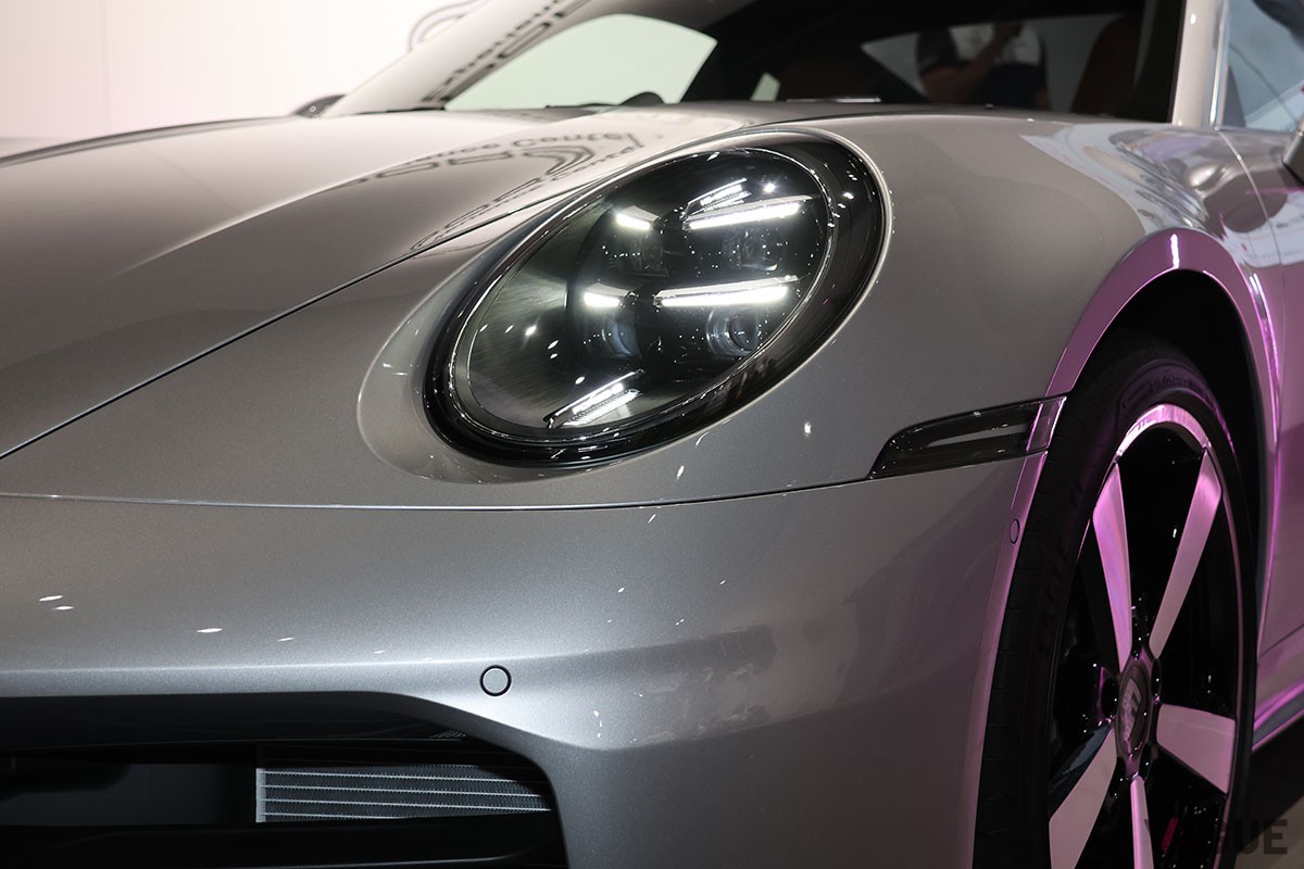 初開催となった「Night Misson 911」で日本初公開されたポルシェ新型「911カレラ」