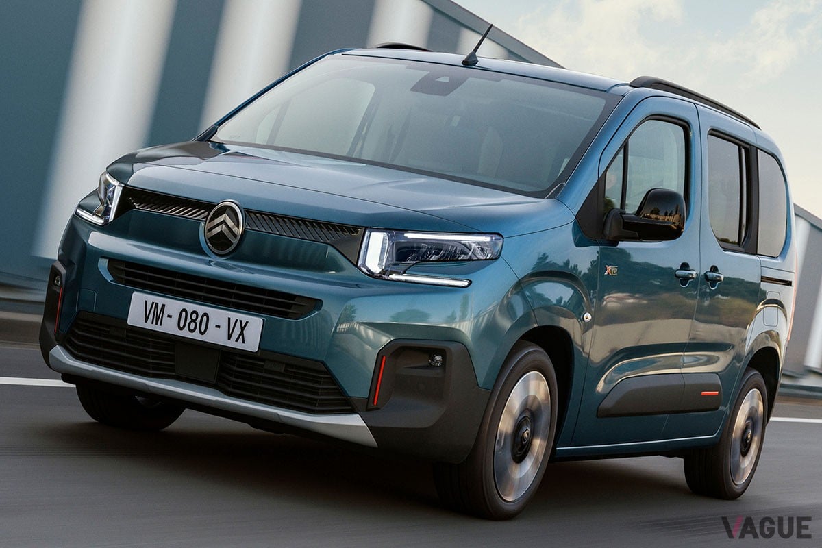 シトロエン新型「ベルランゴ」(写真は欧州仕様の「E-ベルランゴ」)