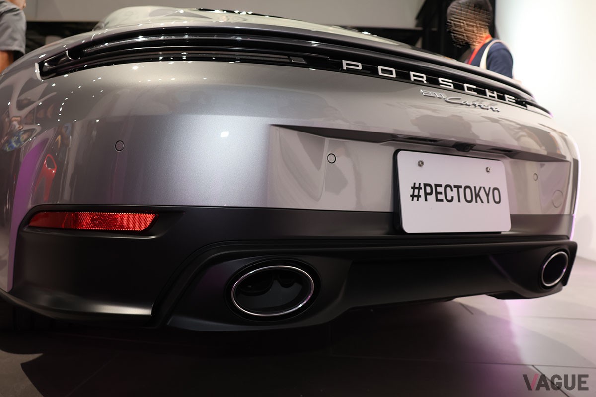 初開催となった「Night Misson 911」で日本初公開されたポルシェ新型「911カレラ」