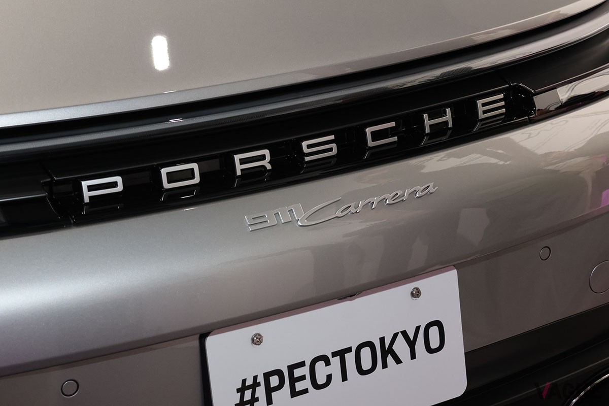 初開催となった「Night Misson 911」で日本初公開されたポルシェ新型「911カレラ」