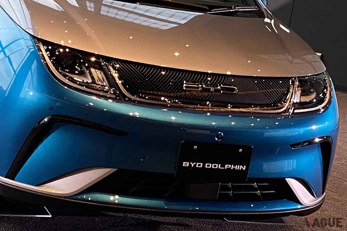 BYD新型「ドルフィン」の発表会の様子