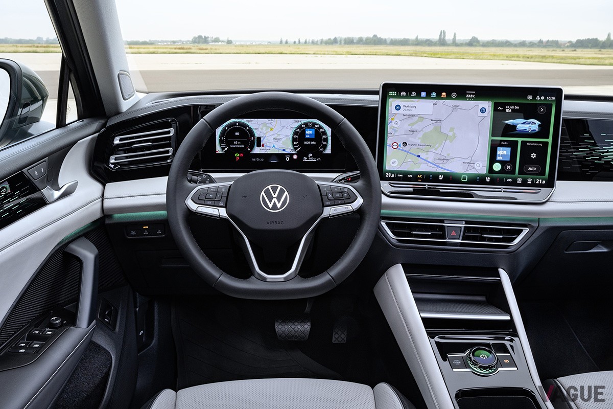 VW新型「ティグアン」のインテリア