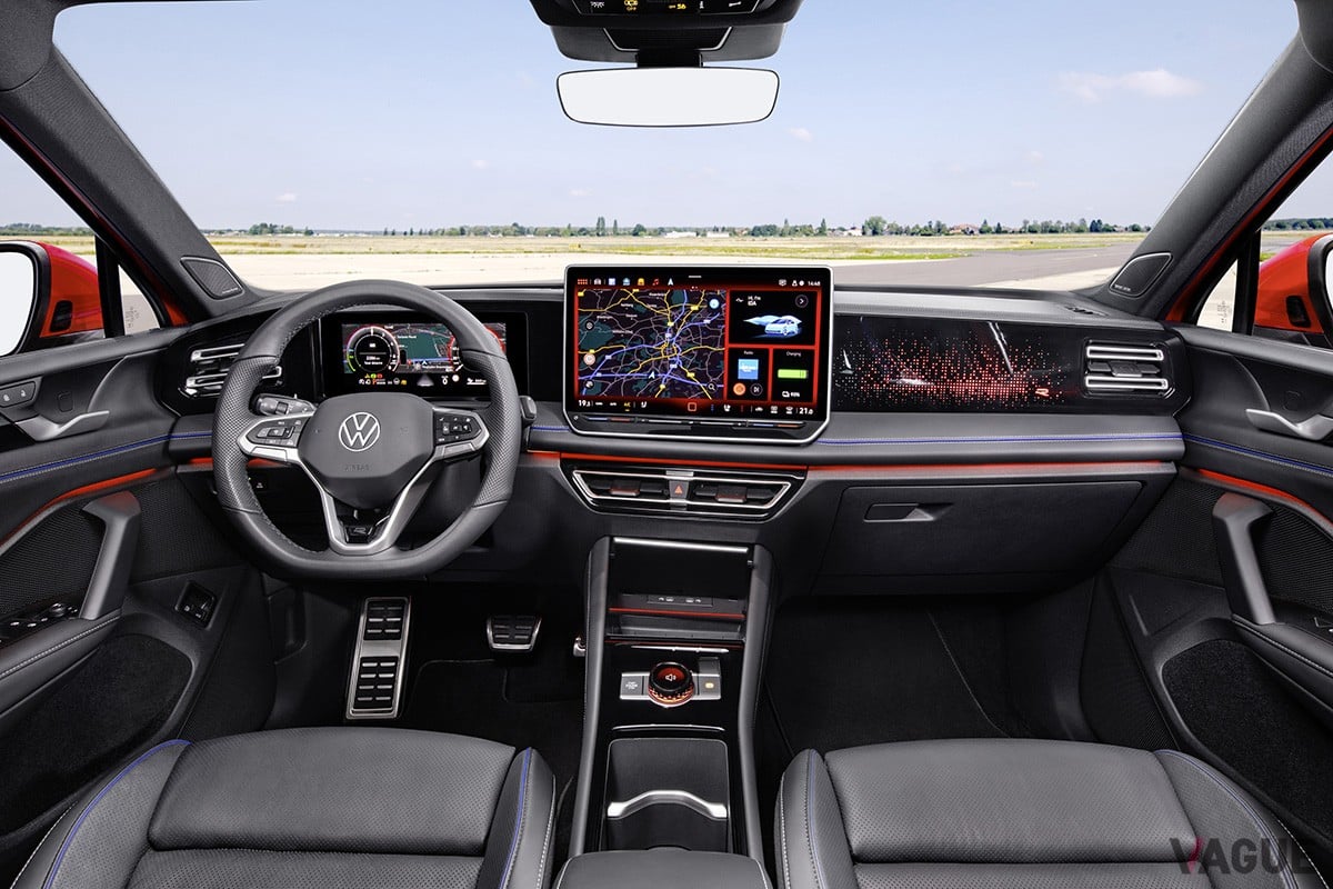 VW新型「ティグアン」のインテリア
