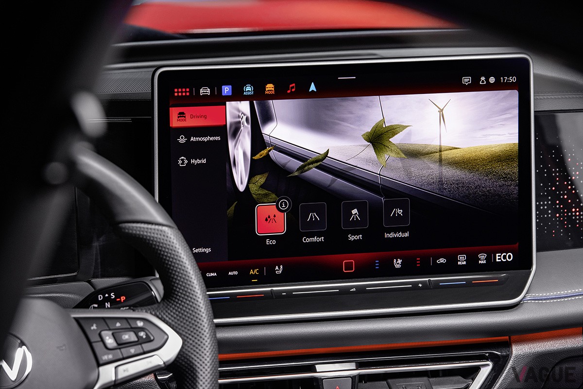 VW新型「ティグアン」のインテリア