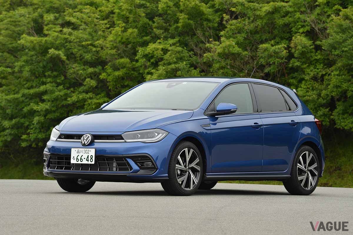 VW「ポロ」。Bセグメントコンパクトカーだがハイオク仕様だ