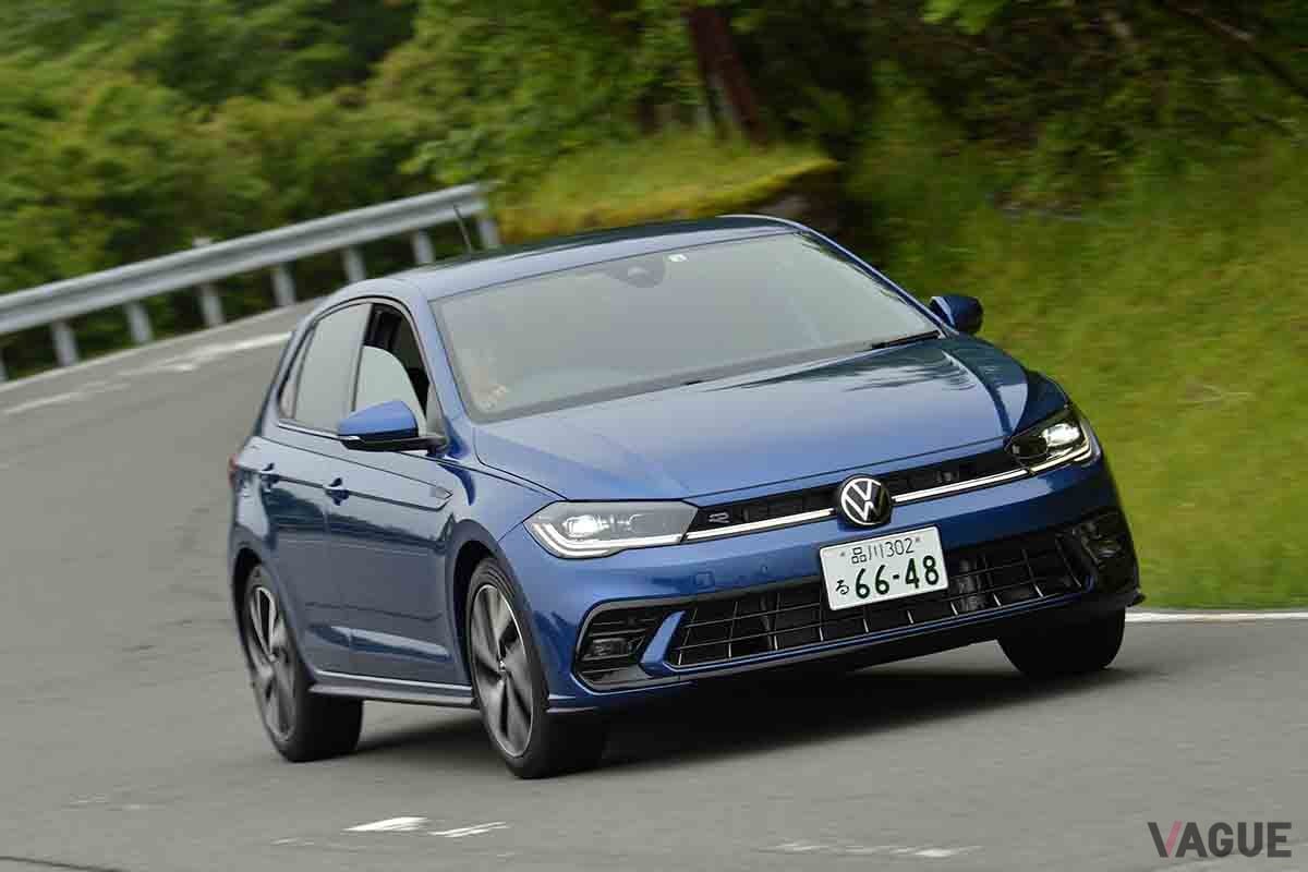 VW「ポロ」。Bセグメントコンパクトカーだがハイオク仕様だ
