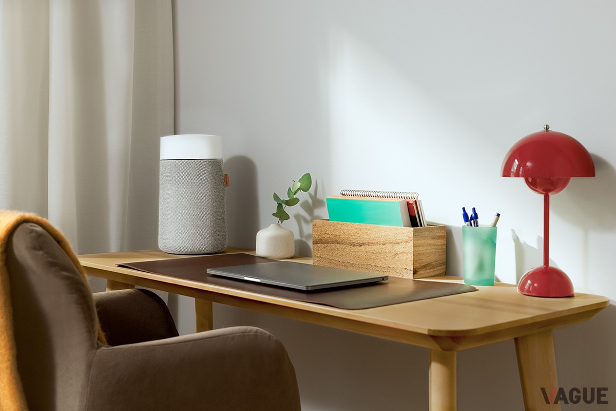 コンパクト設計ゆえにデスク上などでの活用可能。花粉の時期にも重宝しそう