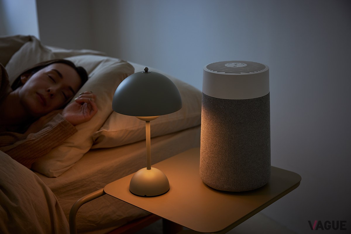 静音設計が寝室での使用にも最適