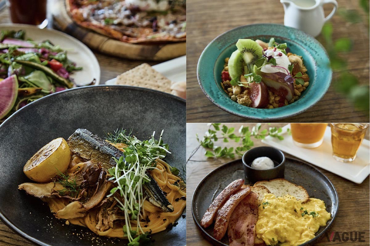 海浜幕張に誕生した四季のうつろいを楽しめる「SiKiTO CAFE（シキトカフェ）」。旬の食材を使ったメニューも楽しめる