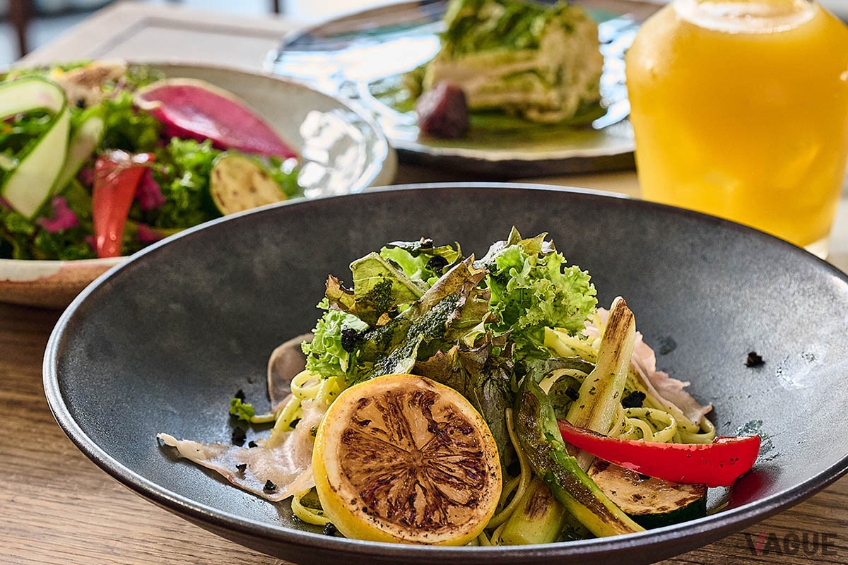 メニューのコンセプトは“旬とwow!の探求”