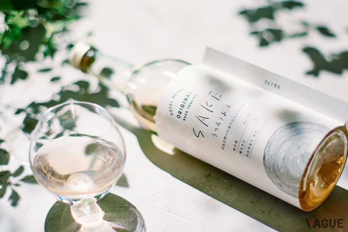 「SiKiTO」で販売している“うつろうお酒”。樹齢100年超の吉野杉でできた木桶で仕込んだ貴重な日本酒