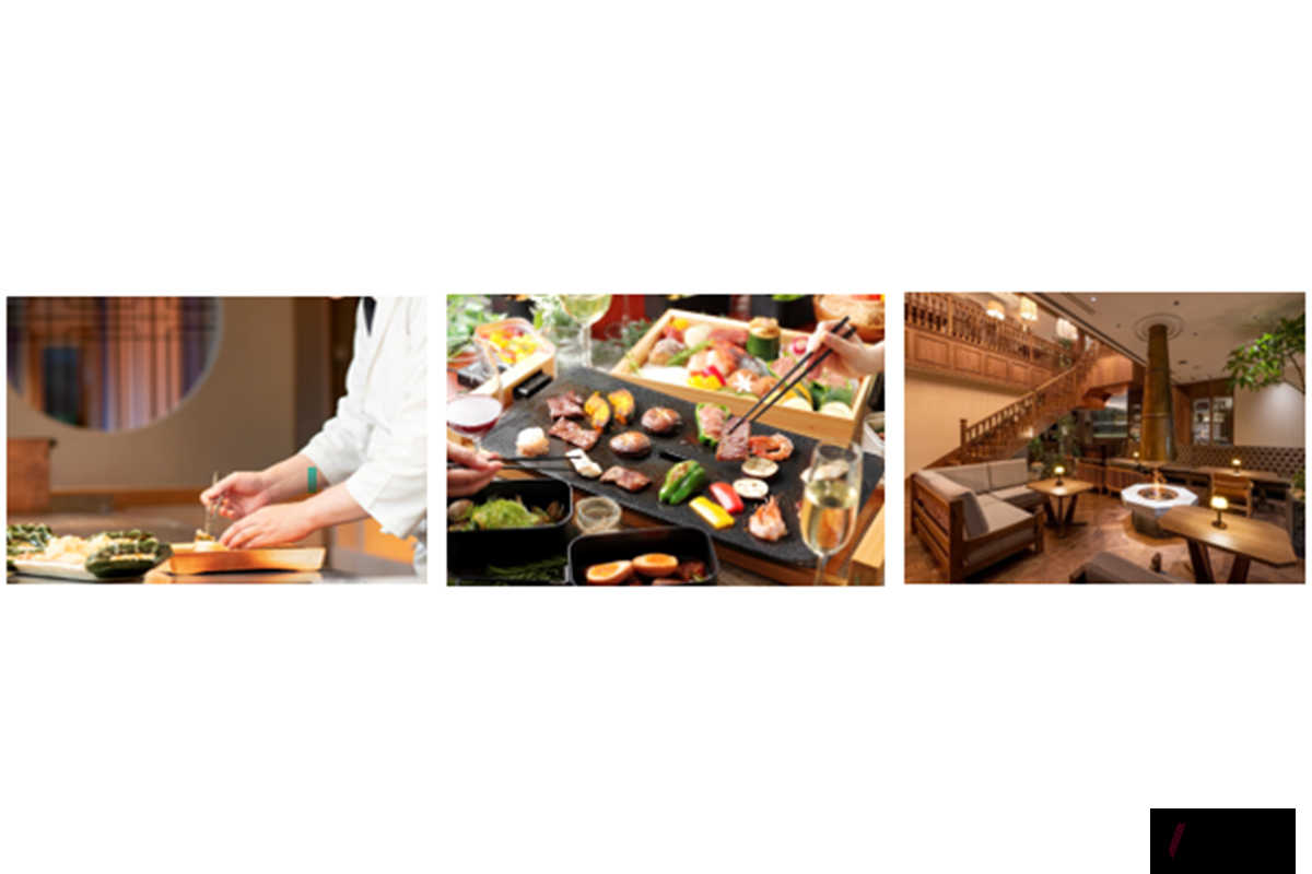 滞在に合わせた食事