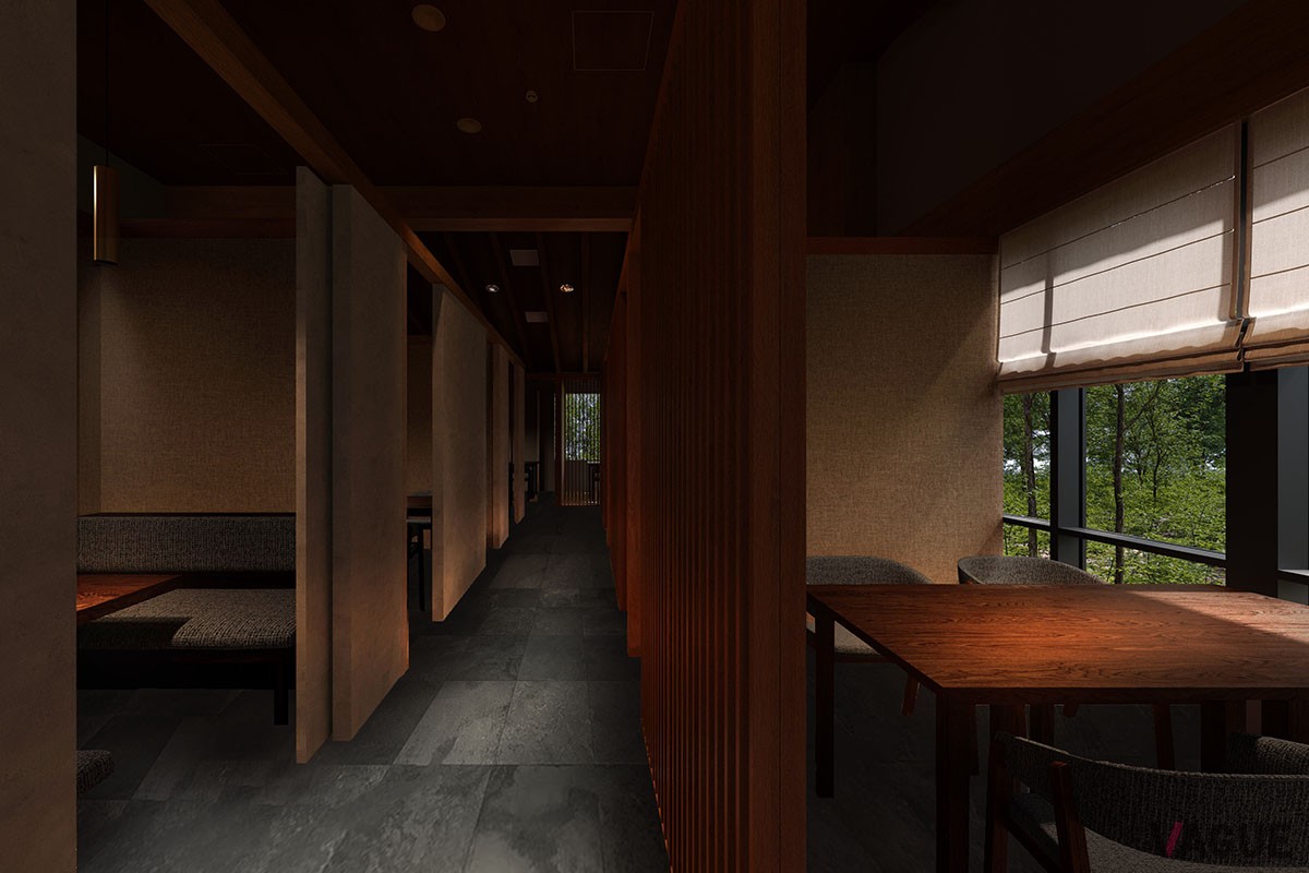 イメージパース：レストランイメージ