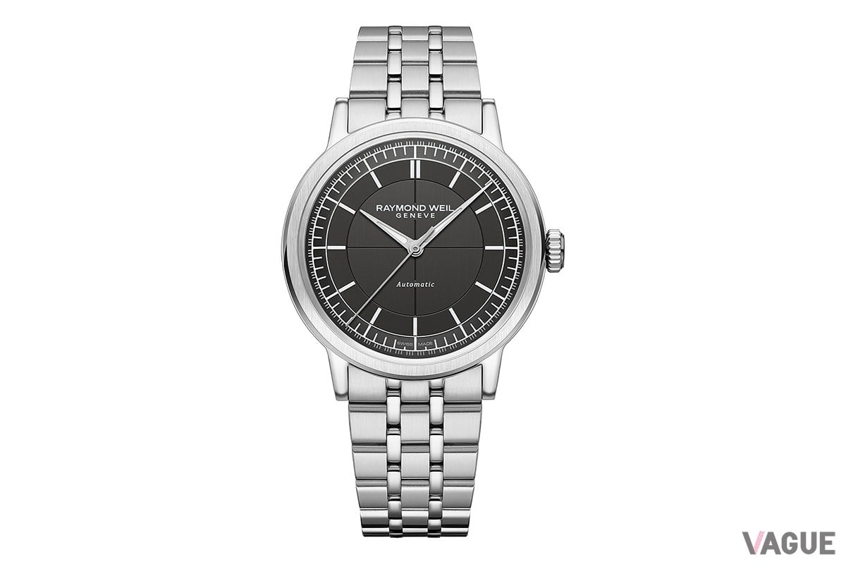 ケースサイズは使いやすい39mmで5気圧の日常生活用強化防水（グレーダイヤル・2925-ST-60001）