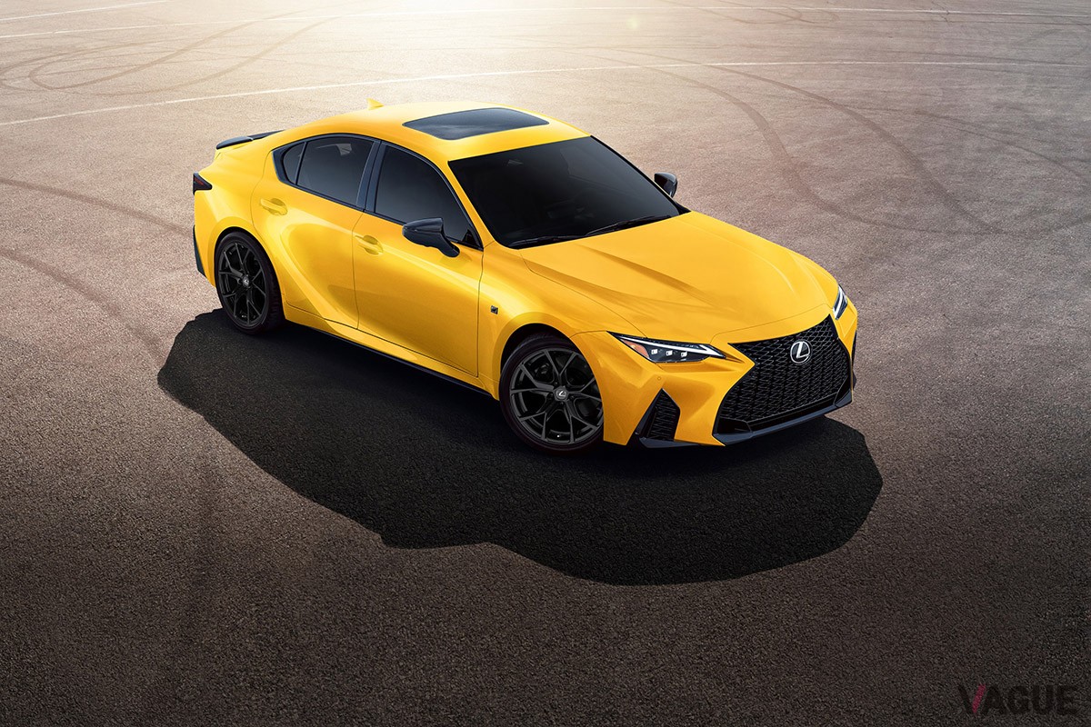 レクサス「IS500 Fスポーツ プレミアム」の2025年モデルに設定された「スペシャルアピアランスパッケージ」