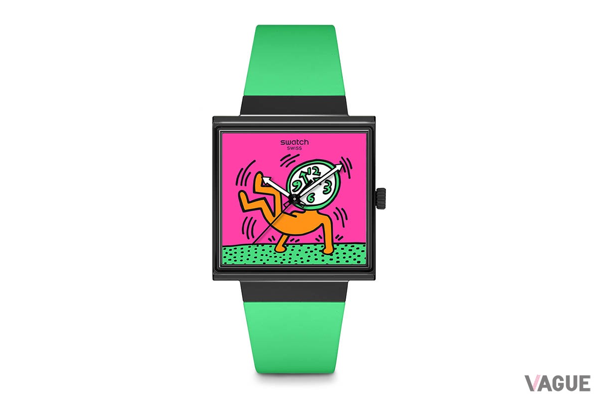 キース・ヘリングのユニークなアート作品が主役の「BREAK OFF」