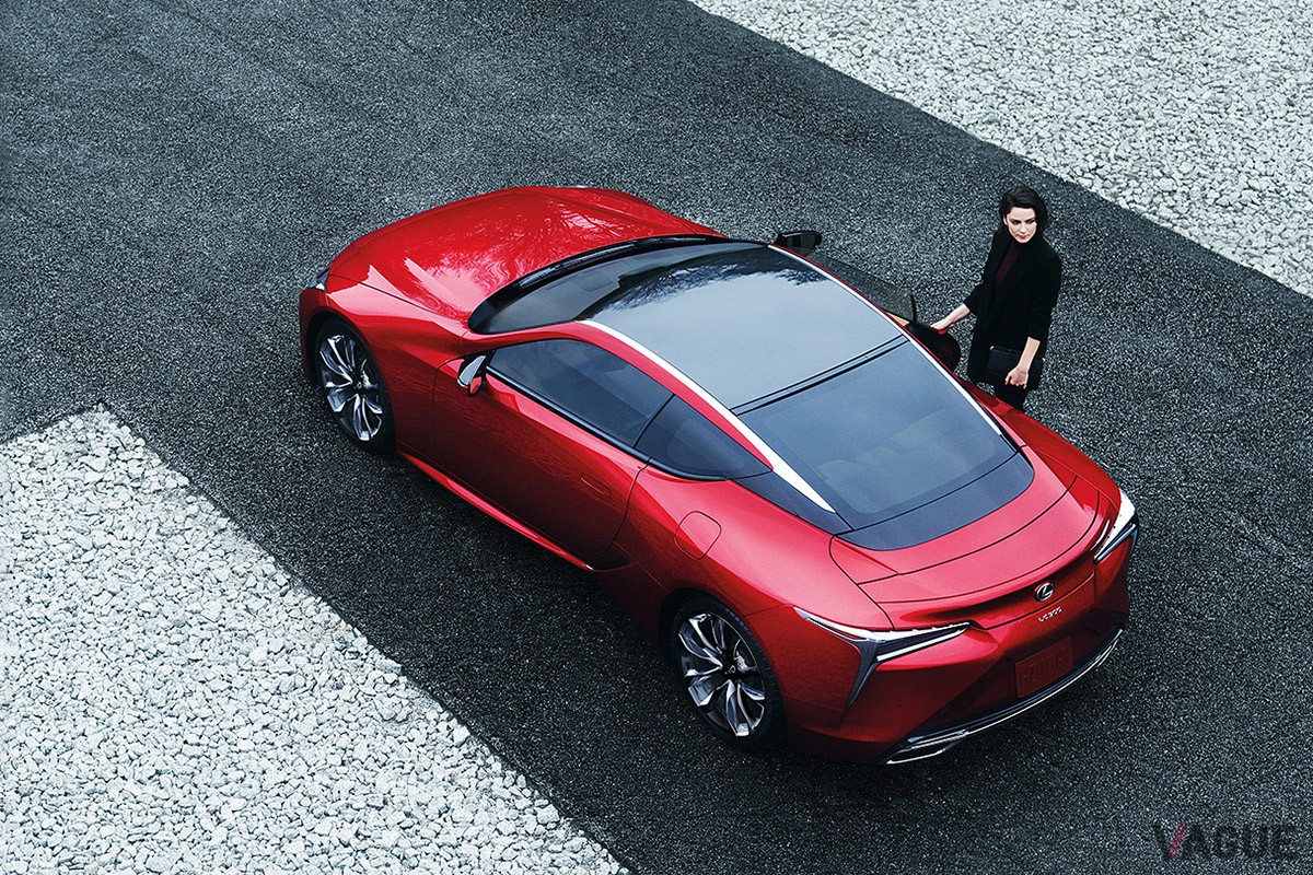 北米仕様のレクサス「LC500」