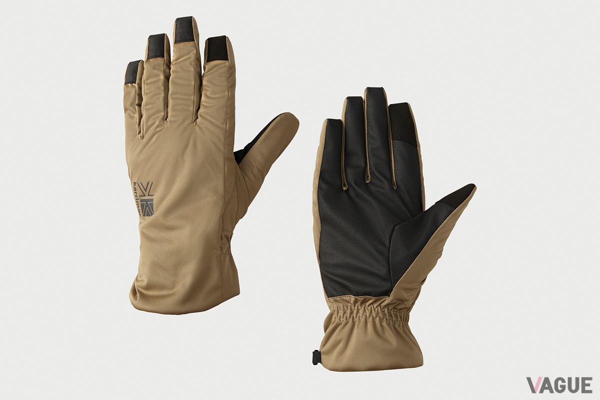 カリマー「lined shell glove」