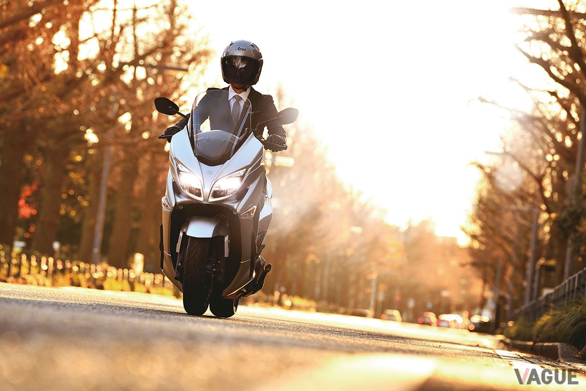 国産唯一の400ccビッグスクーターであるスズキ「バーグマン400 ABS」の価格が改定された