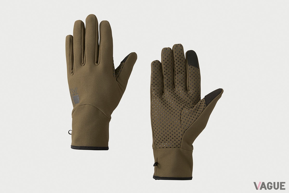 カリマー「stretch fleece glove」