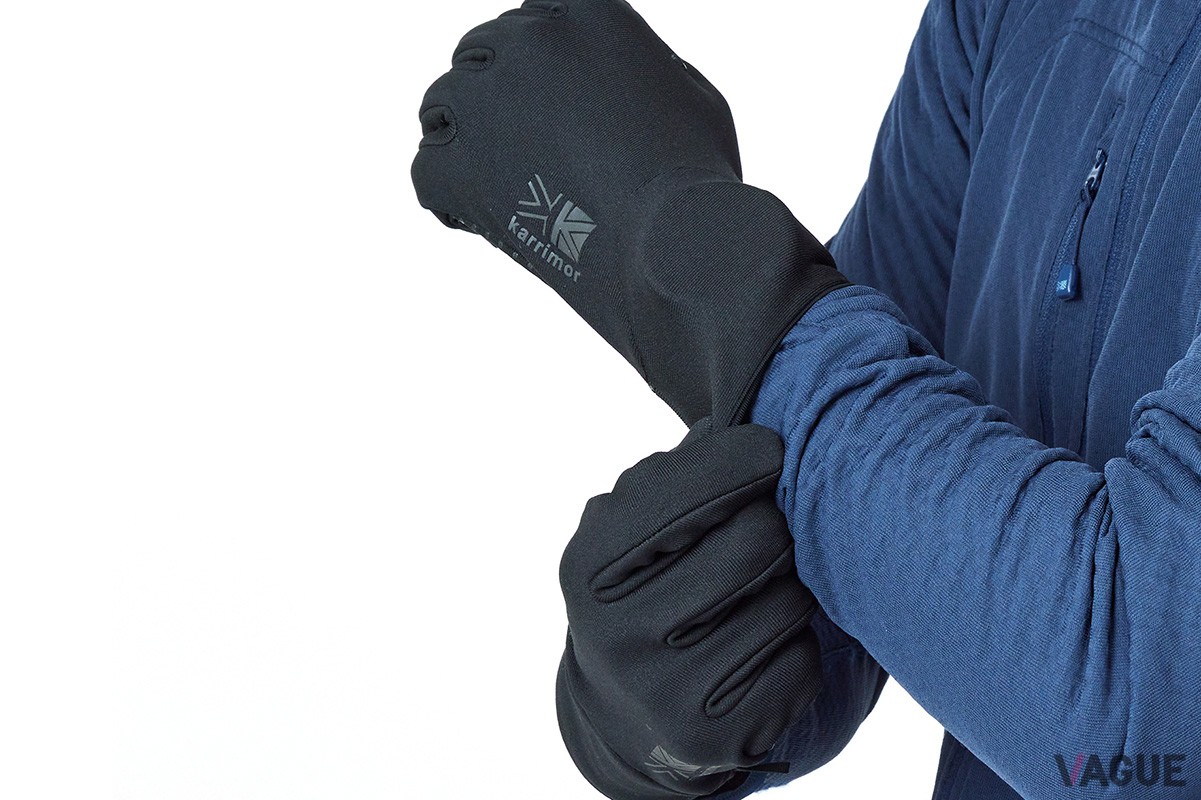 カリマー「stretch fleece glove」