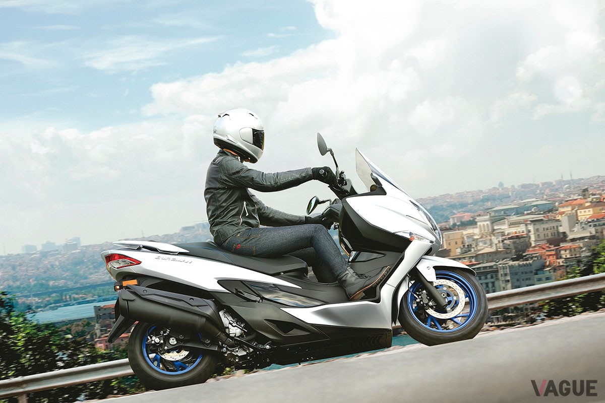 国産唯一の400ccビッグスクーターであるスズキ「バーグマン400 ABS」の価格が改定された