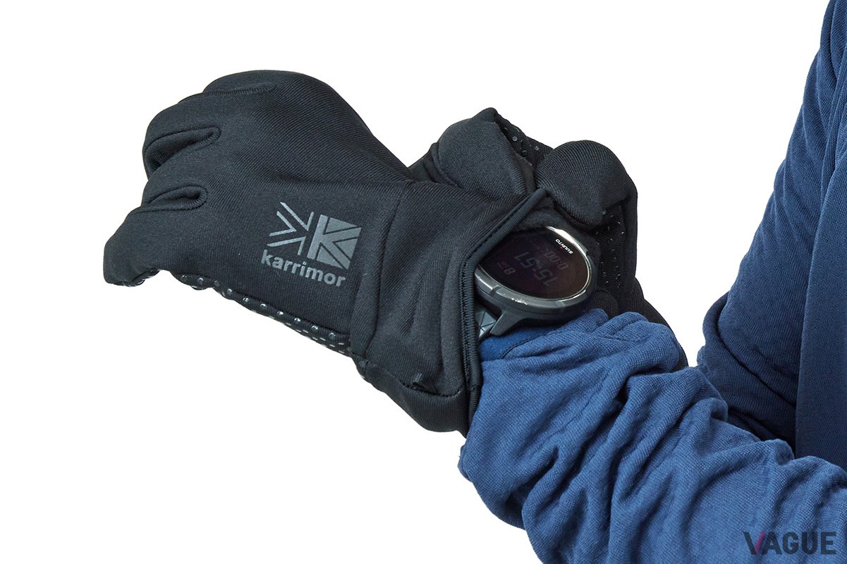 カリマー「stretch fleece glove」