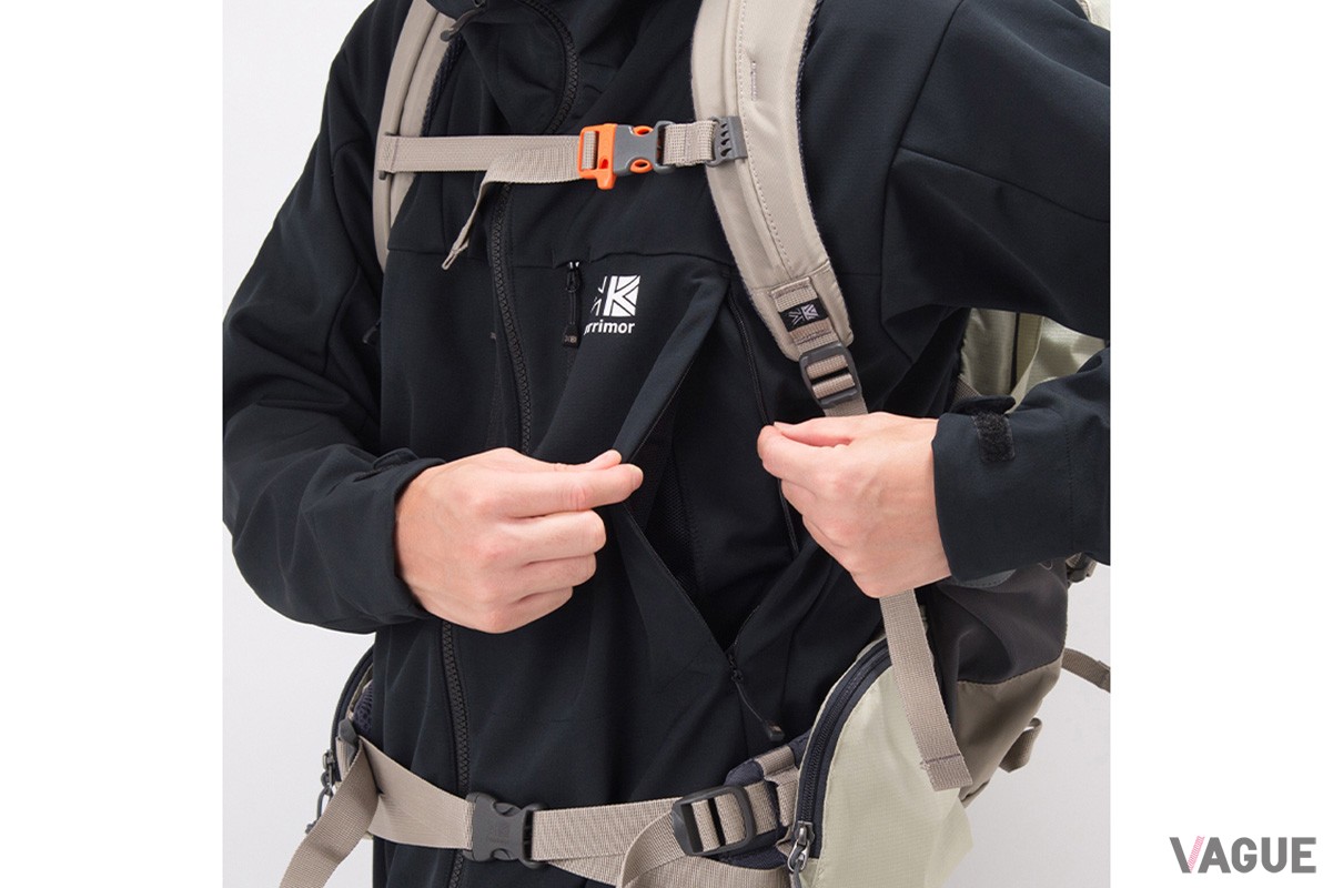 カリマー「arete ventilation parka」