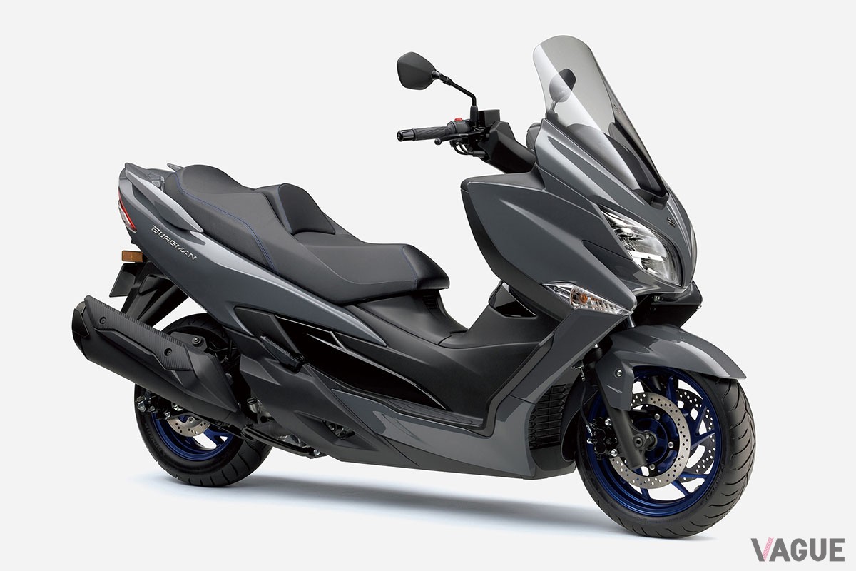 国産唯一の400ccビッグスクーターであるスズキ「バーグマン400 ABS」の価格が改定された