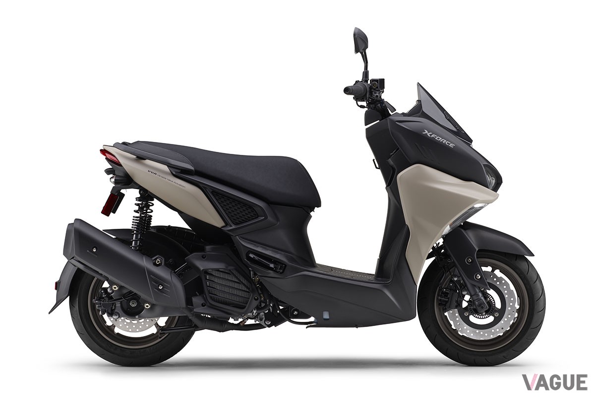 ヤマハの新しい“軽二輪”スクーター「X FORCE ABS」