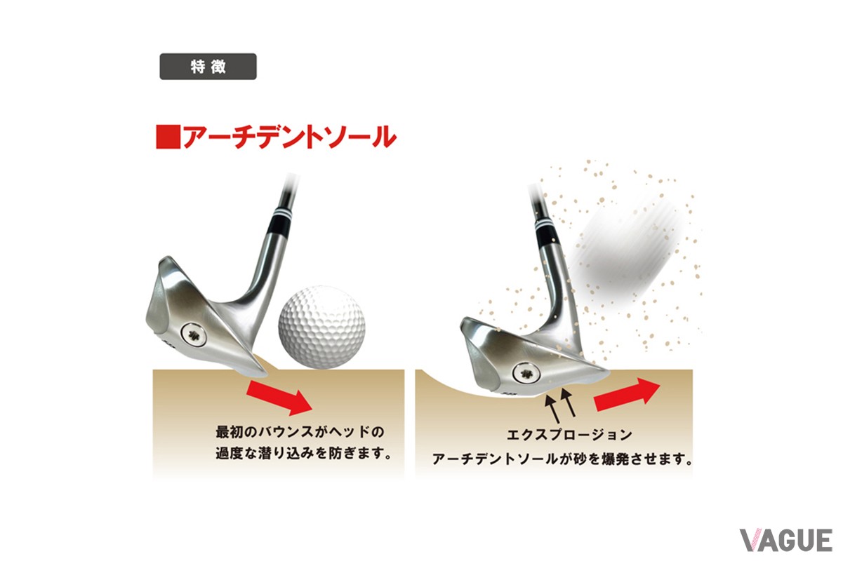 リンクスの新作ウェッジ「BOMBA MAX」
